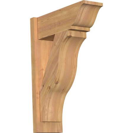 Ekena Millwork Funston Smooth Traditional Outlooker, Western Red Cedar, 7 1/2"W x 20"D x 28"H OUT08X20X28FST01SWR